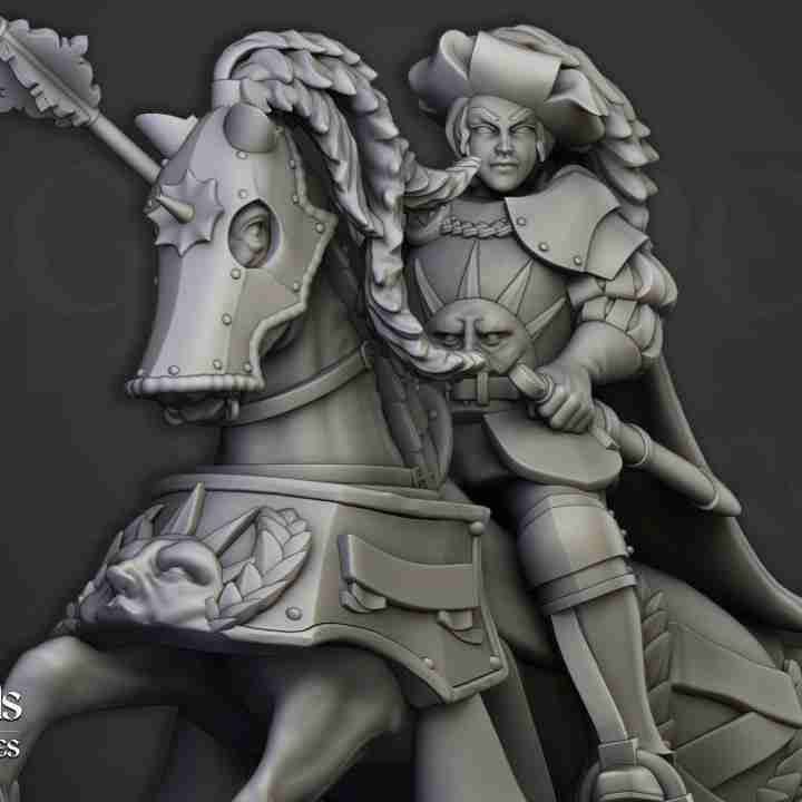 Baroness of Lunneburg Empire of the Sun - Highlands Miniatures