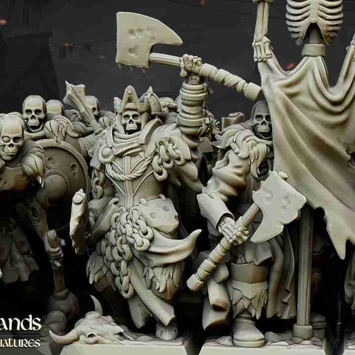 Undead Blackwatch Unit   - Highlands Miniatures -  Transilvanya - The Fallen Realm
