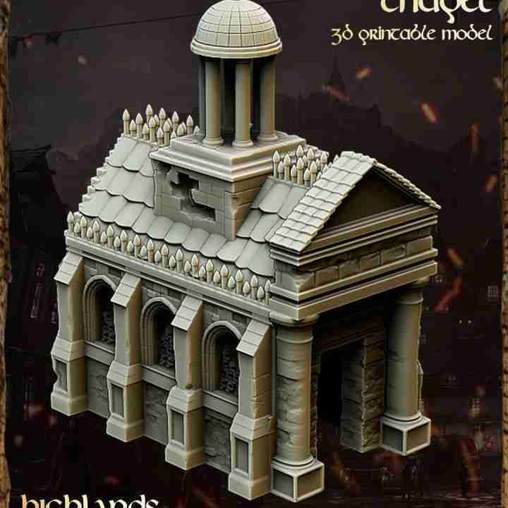 Undead Vampire Chapel - Highlands Miniatures - Transilvanya - The Fallen Realm