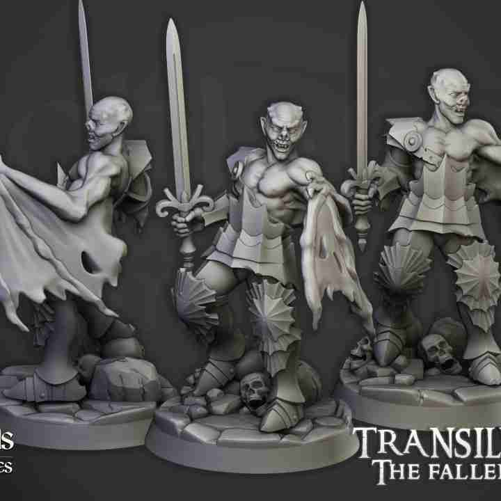 Vlad Val_cari, the Defiler 3 - Highlands Miniatures - Transilvanya - The Fallen Realm