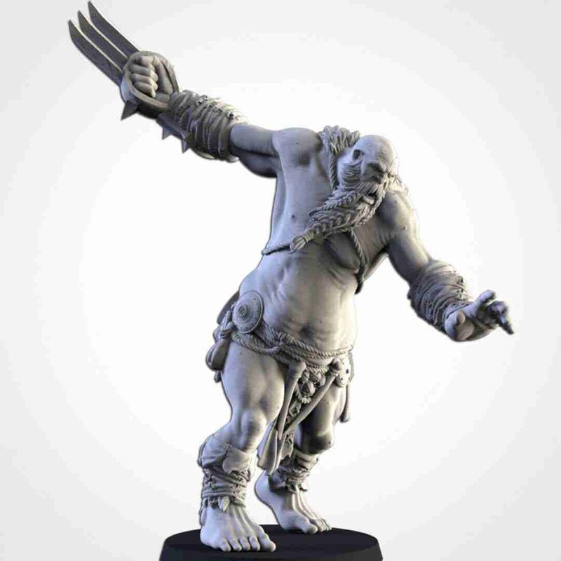 Giant -  Txalri Factory Miniatures -   Ogres - The Northern Tribes