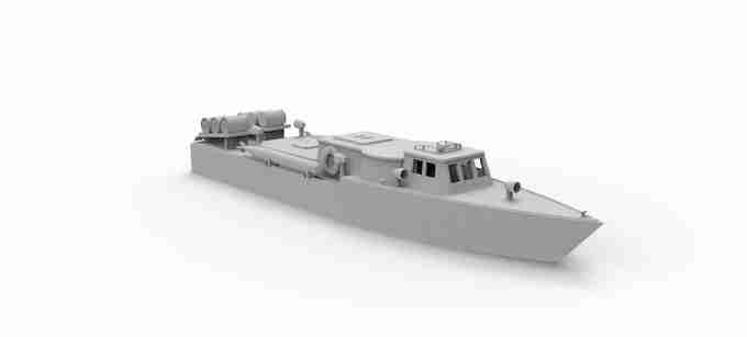 TORPEDO BOAT  , stl file, Vietnam