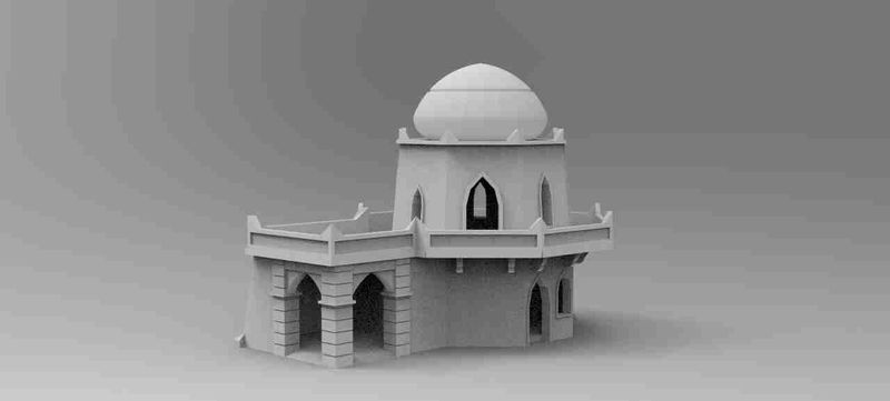 Asian Carpet Maker , stl file, Fantasy