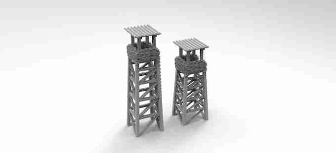 WATCHTOWER  , stl file, Vietnam