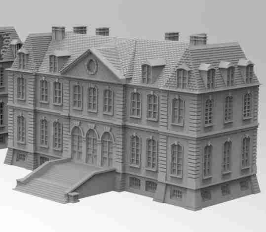 Chateau Maltot , stl file, World War 2