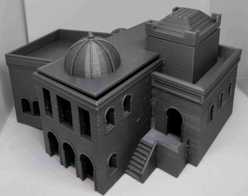 Merchant House 3 , stl file, Fantasy