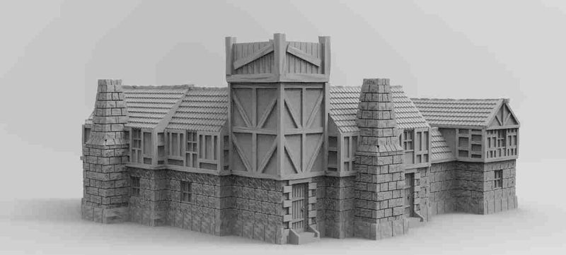 Town Centre , stl file, Fantasy