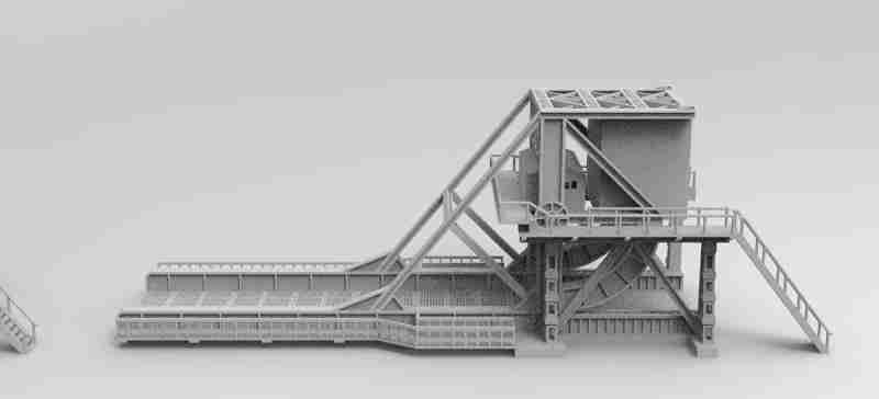 Pegasus Bridge , stl file, World War 2