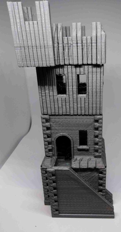 Watch/ Look out Tower , stl file, Fantasy