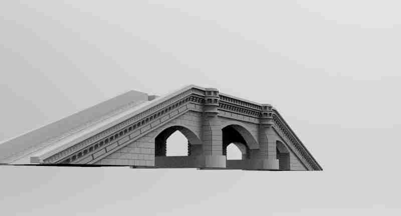 Euro Bridge , stl file, World War 2