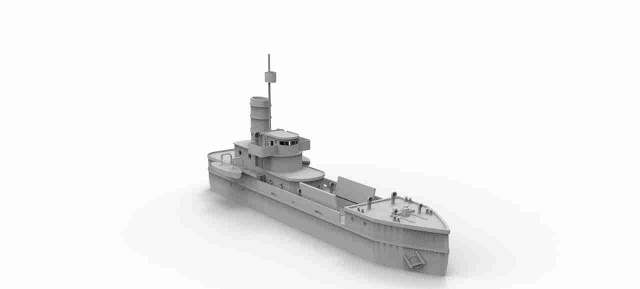 Tramp Steamer , stl file, World War 2