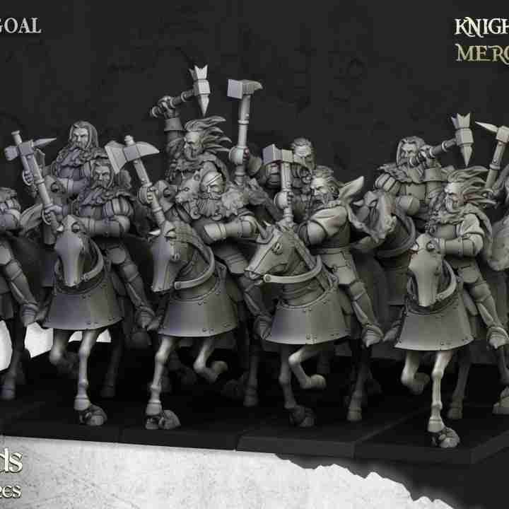 Sunland Knights of Mergenheim Unit - Highlands Miniatures - Sunland - The Empire of the Sun