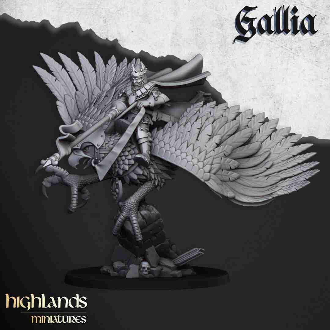Robert De Gallia - Highlands Miniatures - Gallia - The Medieval Kingdom