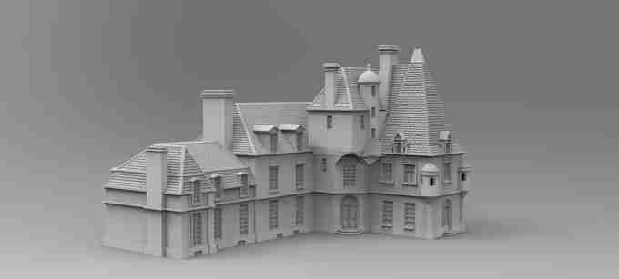 CHATEAU LION SER MUR  , stl file