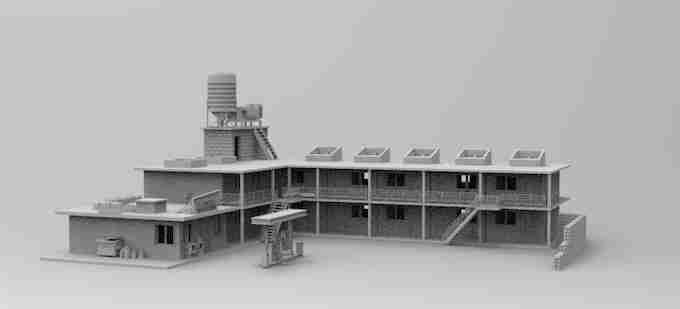 LAST STOP MOTEL (INTERNAL ACCESS INCLUDED)  , stl file,