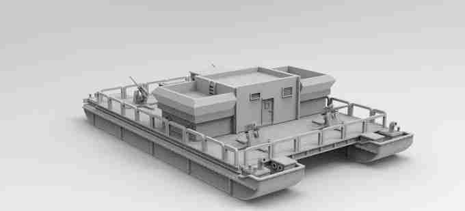 SIEBEL FERRY , stl file WW2