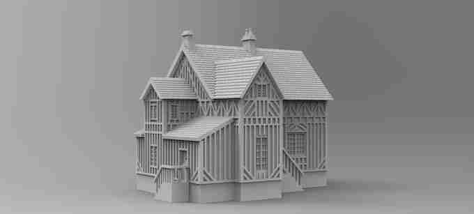 SWORD BEACH HOUSE 3  , stl file