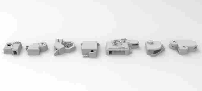 BUNKER COLLECTION  , stl file