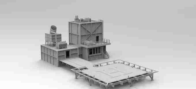 HELIPAD , stl file,
