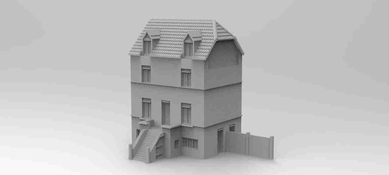 SWORD BEACH HOUSE 1  , stl file