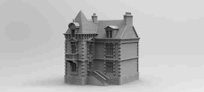 HOTEL LA MOUETTE  , stl file