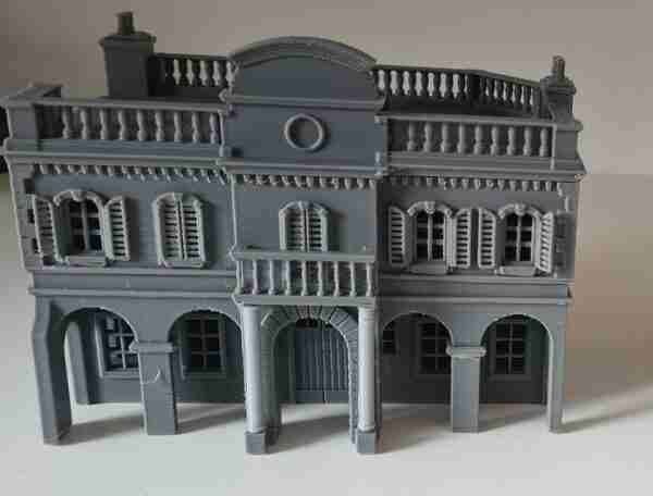 Kelly's Heroes Bank , stl file WW2