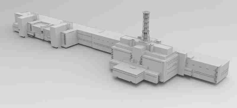 Chernobyl , stl file modern / apocalypse