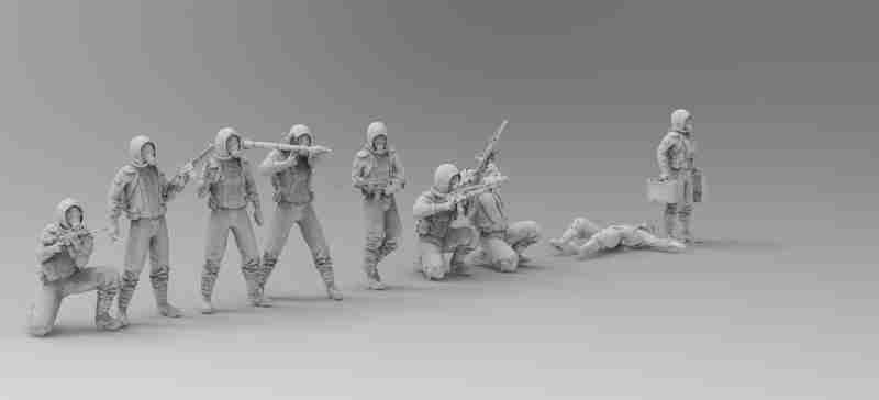 Hazmat Sqaud , stl file modern / apocalypse