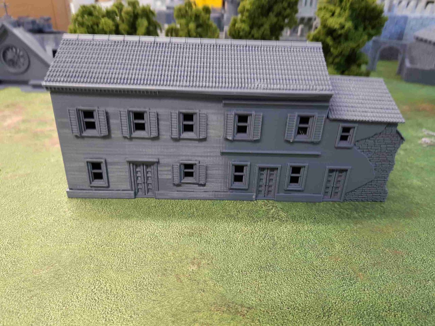 Kelly's heroes extra house 1 , stl file WW2