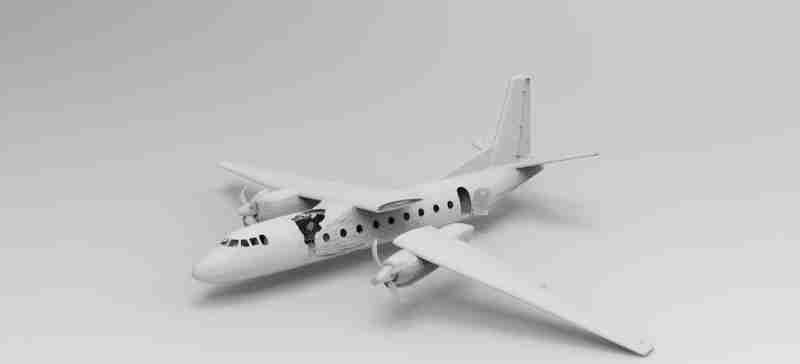Crashed Passenger Plane , stl file moder / apocalypse