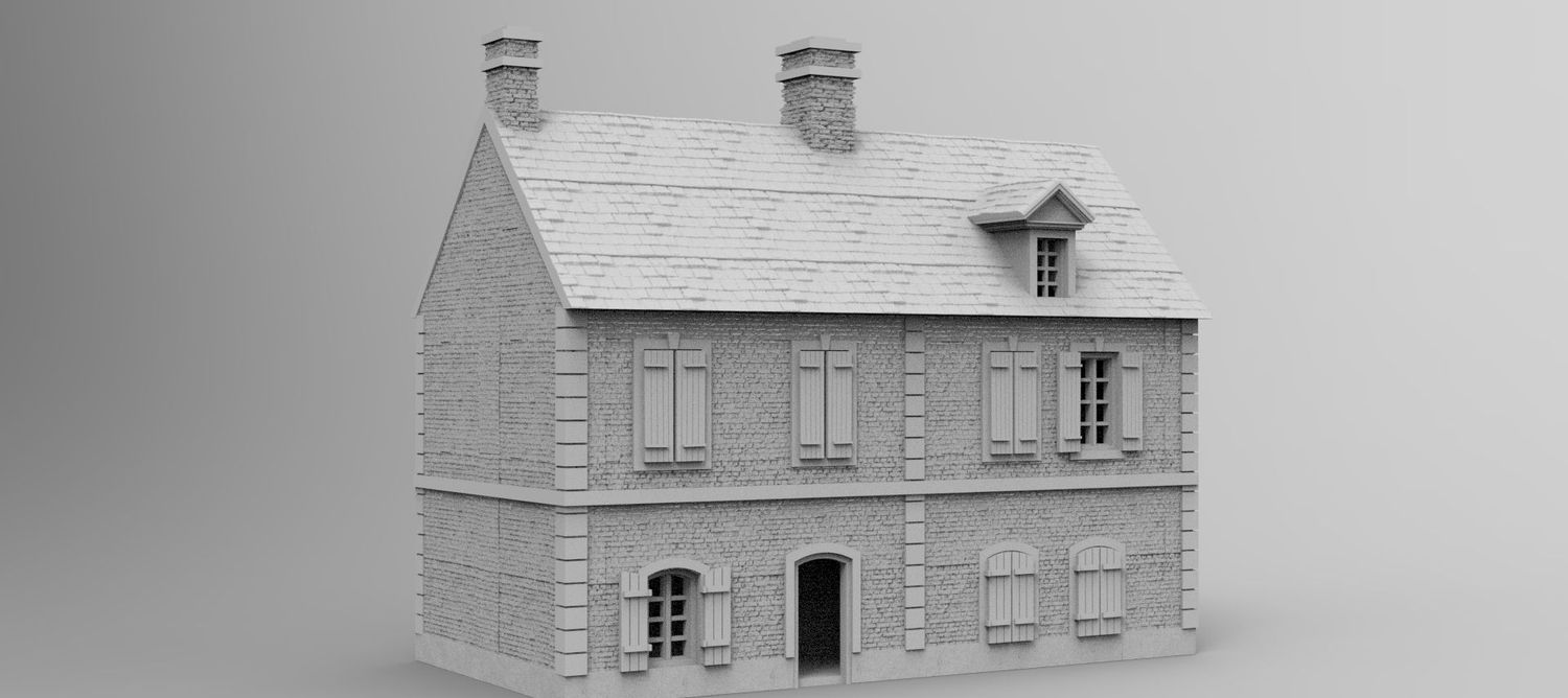 Carentan Crossroads Building 1