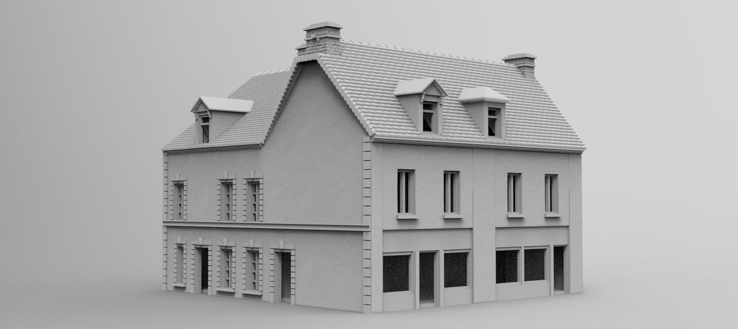 Carentan Crossroads Building 12