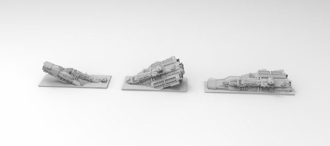 LARGE SHIP CRASHED (3 OPTIONS)