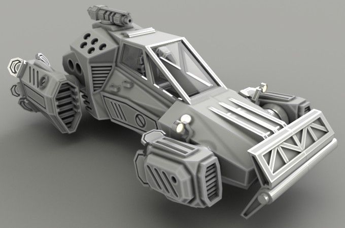 Grav Scout Car
