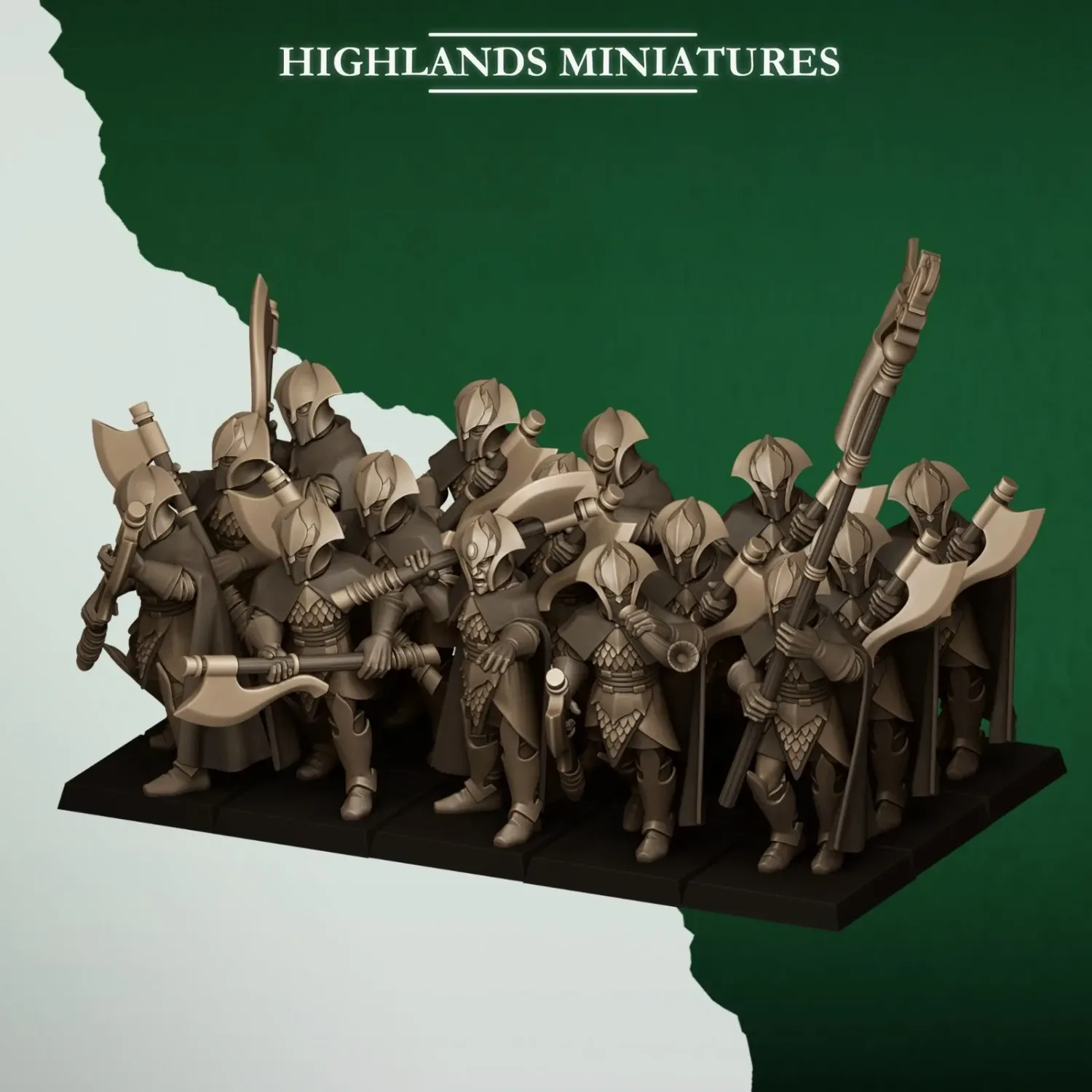 Elven Axemen x 10 inc command