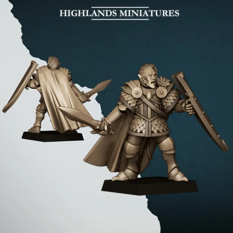 Aegean Elves - Elf Prince on Foot