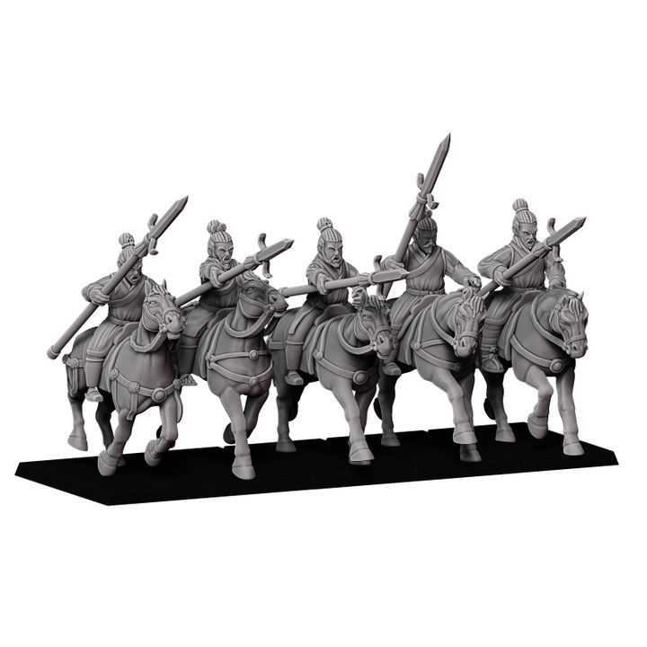 Cathay Horseback Peasant 28mm