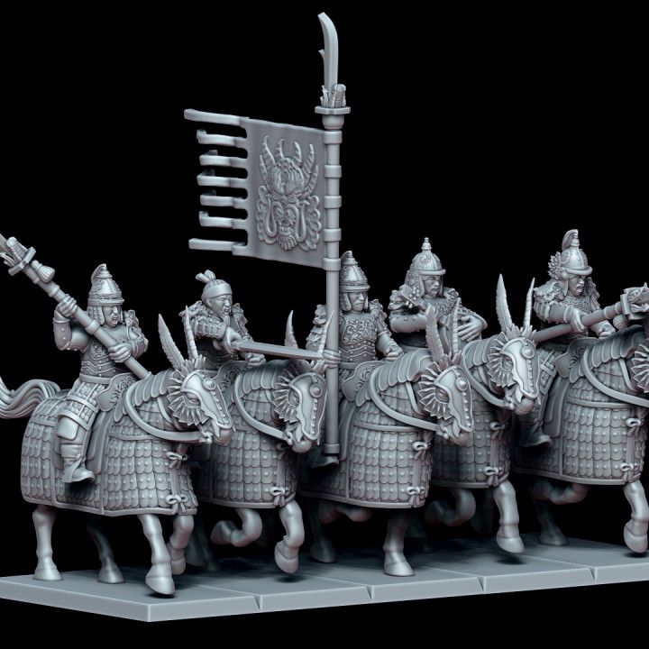 Horsemen of the celestial Empire Command 28mm