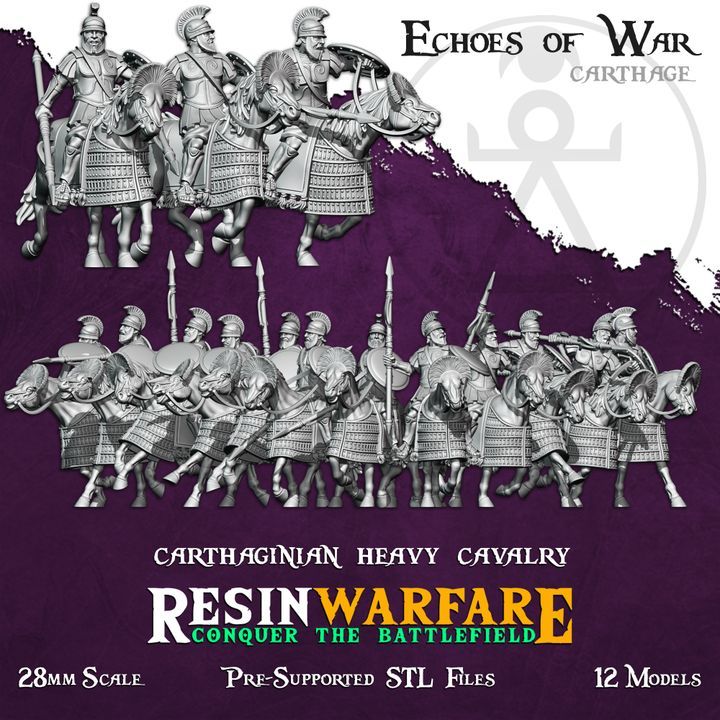 Carthaginian Heavy Cavalry (12 Models)