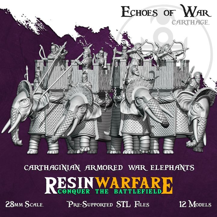 Carthaginian Armoured War Elephant