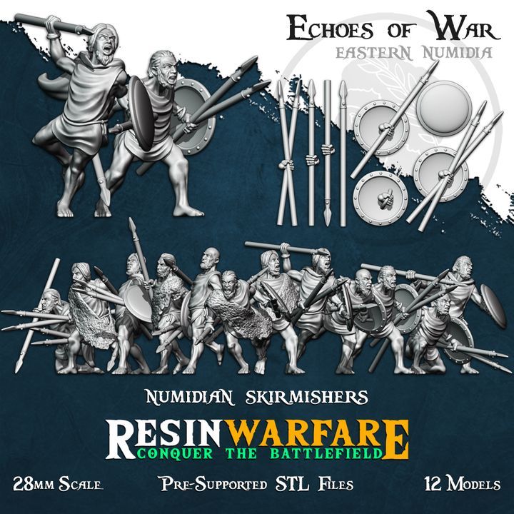 Numidian Skirmishers (12 Models)
