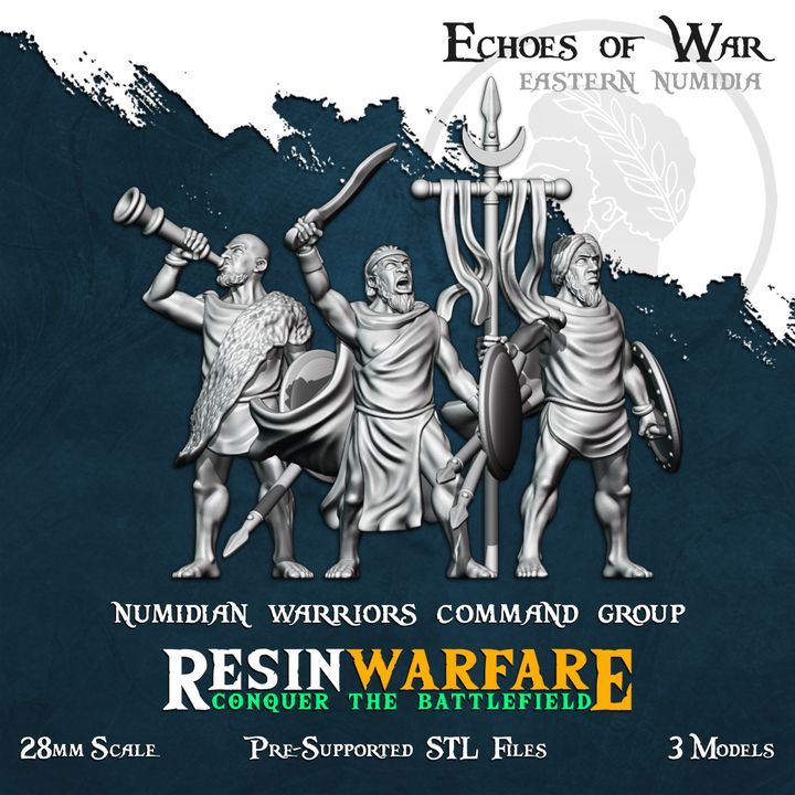 Numidian Inf. Command Group (3 Models)