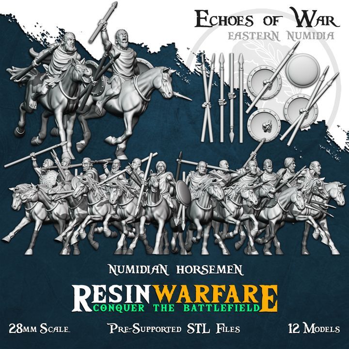 Numidian Horsemen (12 Models)