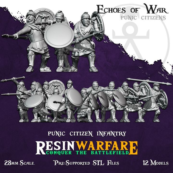 Punic Infantry (12 Models)