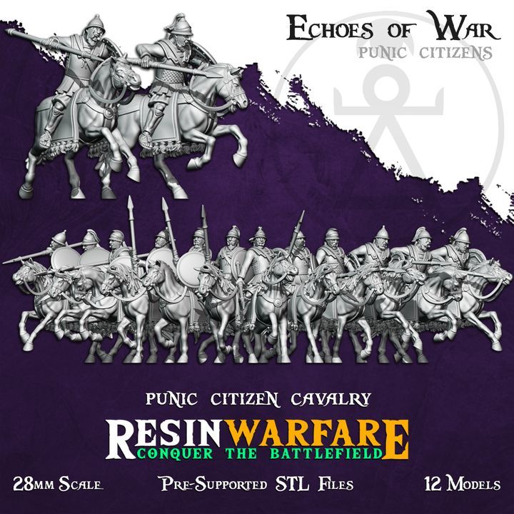Punic Cavalry (12 Models)