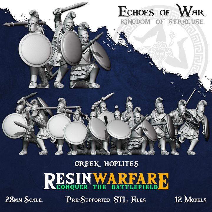 Greek Hoplites (12 Models)