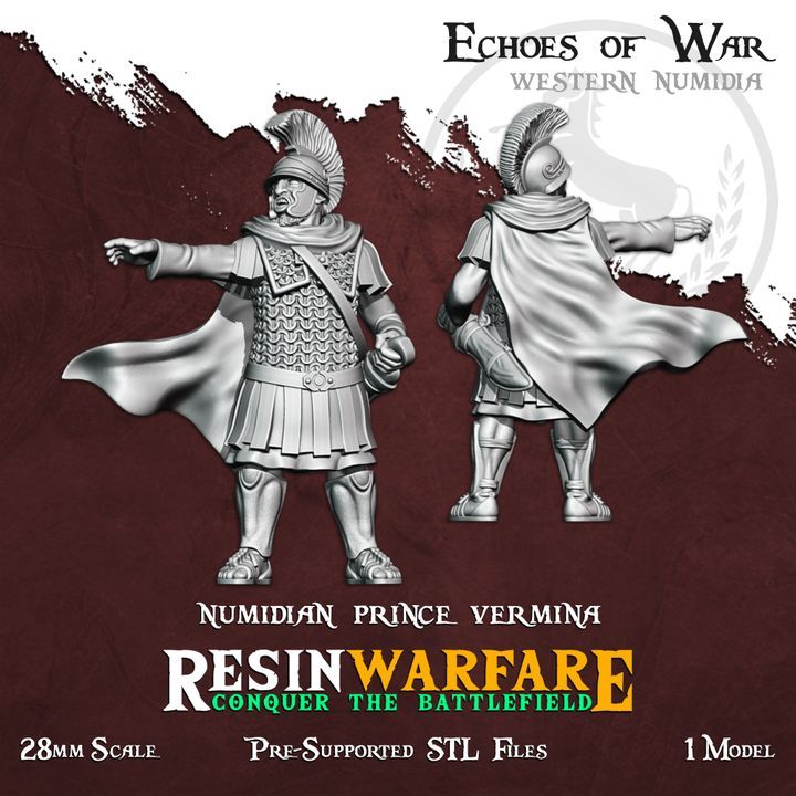 Numidian Prince Vermina (1 Model)