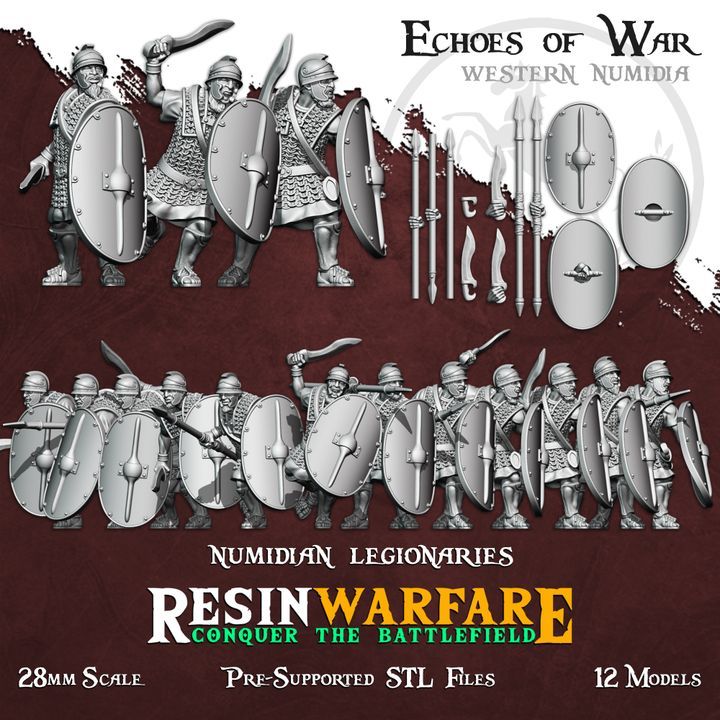 Numidian Legionaries (12 Models)
