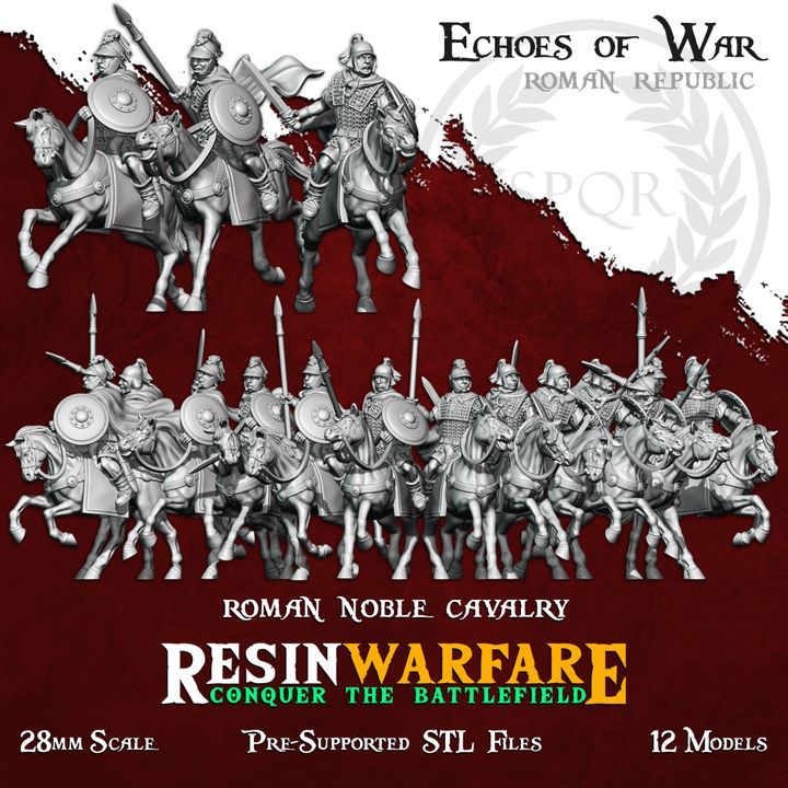 Roman Noble Cavalry (12 Models)