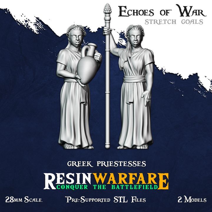 Greek Priestesses (2 Models)